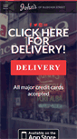 Mobile Screenshot of johnsbrickovenpizza.com